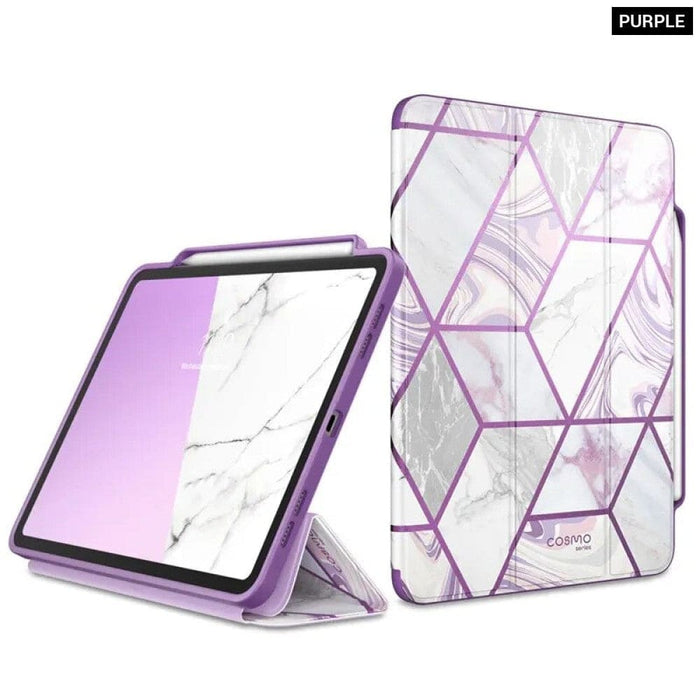 Full-Body Trifold Stand Protective Case With Auto Sleep For iPad Pro 12.9 Case