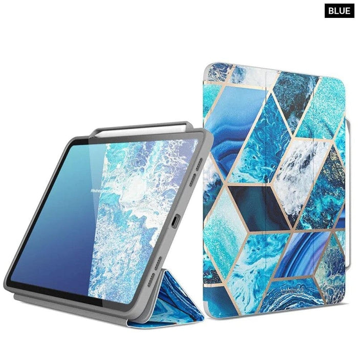 Full-Body Trifold Stand Protective Case With Auto Sleep For iPad Pro 12.9 Case