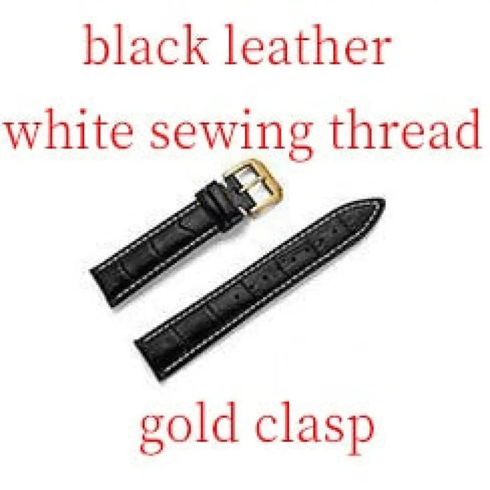 Genuine Leather Watch Band Strap For Samsung Galaxy