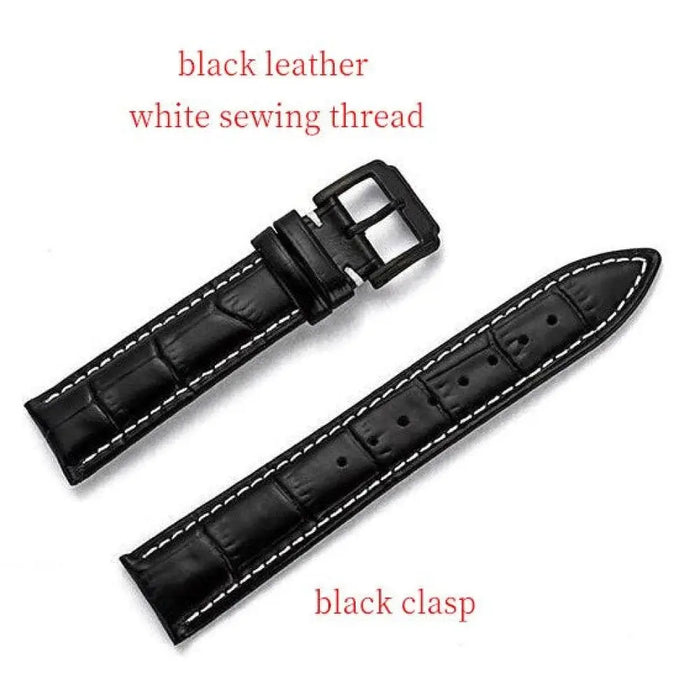 Genuine Leather Watch Band Strap For Samsung Galaxy