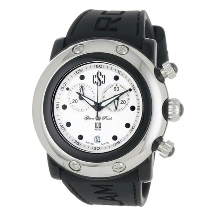 Glam Rock Gr62116 Unisex Watch White 46 Mm