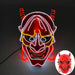 Glowing Cosplay El Wire Neon Mask Scary Skull Masquerade