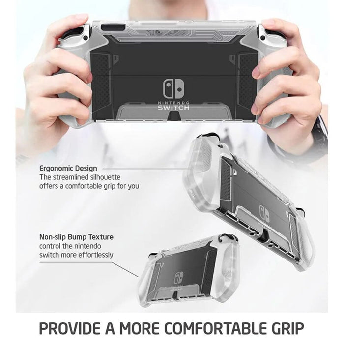 TPU Grip Protective Cover Compatible with Joy-Con Controller For Nintendo Switch OLED 2021