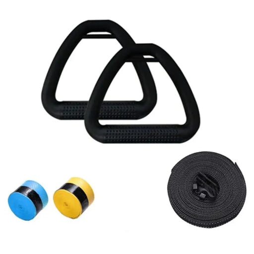 Gymnastics Rings With Heavy Duty Adjustable Straps