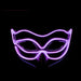 Halloween 10 Colours Led Neon El Wire Mask Cosplay Luminous