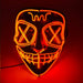 Halloween Horror Neon Party Mask Cosplay Ghost Skull Led