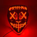 Halloween Horror Neon Party Mask Cosplay Ghost Skull Led