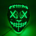 Halloween Horror Neon Party Mask Cosplay Ghost Skull Led