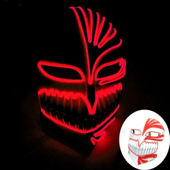 Halloween Mysterious Smiling Full Face Mask Cosplay