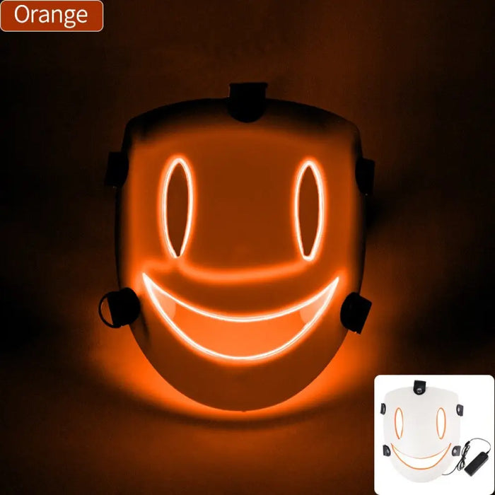 Halloween Mysterious Smiling Full Face Mask Cosplay