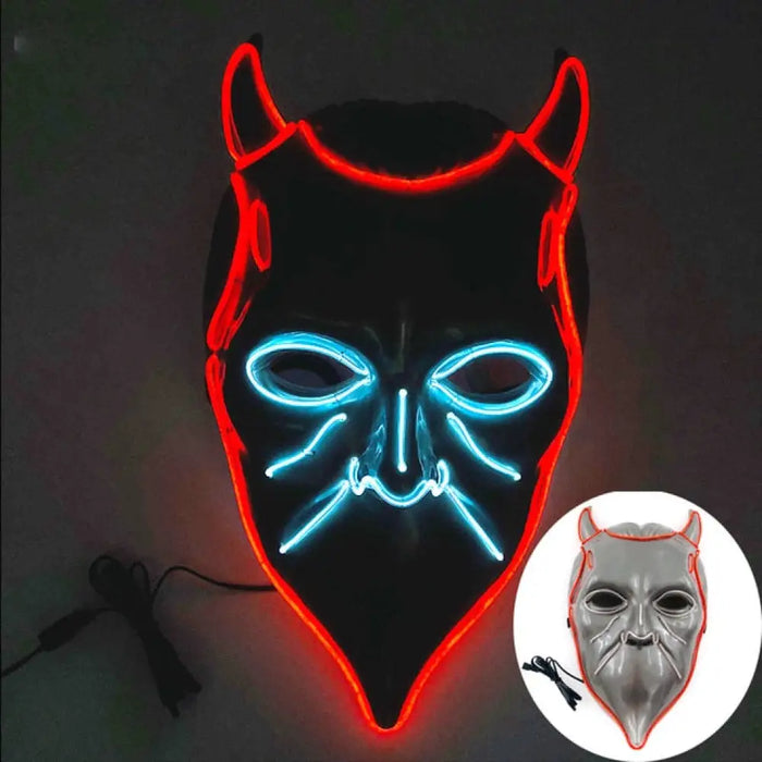 Halloween Mysterious Smiling Full Face Mask Cosplay