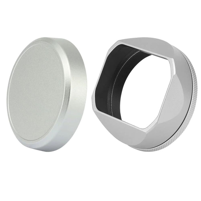 Haoge X100V Square Metal Lens Hood Caps for Fujifilm Fuji X100V X100F X100T X100S X100 X70