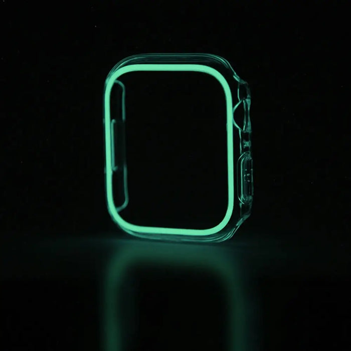 Hard Pc Luminous Bumper Protective Cover For Apple Watch