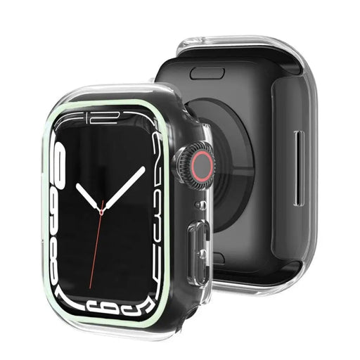 Hard Pc Luminous Bumper Protective Cover For Apple Watch