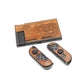 Hard Wood Protective Housing Shell Case For Nintend Switch