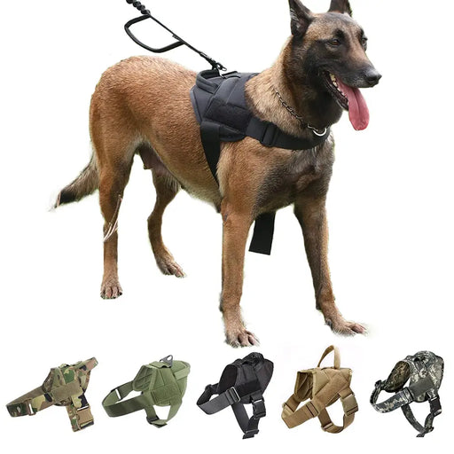 Dog Harness German Shepherd Pet Collar Service Vest