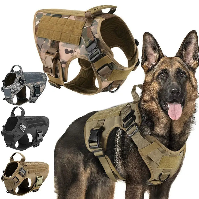 Big Dog Harness Pet German Shepherd K9 Malinois Training