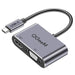 Usb c Hdmi Vga Splitter Hub Adapter Cable for Mi Notebook