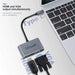 Usb c Hdmi Vga Splitter Hub Adapter Cable for Mi Notebook