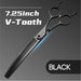 High-end 7.25 Inch Professional Dog Grooming Scissors Curved