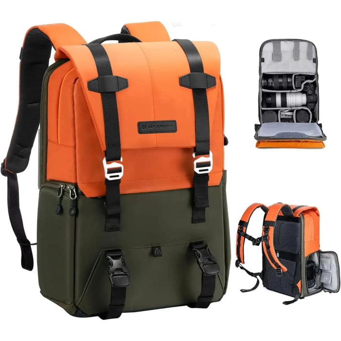 High Capacity Photography Backpack Waterproof Multi-functional Cameras Bag DSLR Bag tripod Bags with Rain Cover