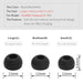 High-quality Noise Reduction Silicone Ear Tips For Huawei