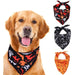 High-quality Washable Halloween Pet Bib Scarfs For Small