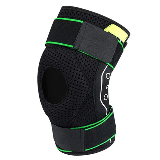 Hinged Knee Support Brace With Side Stabilizer & Eva Pads