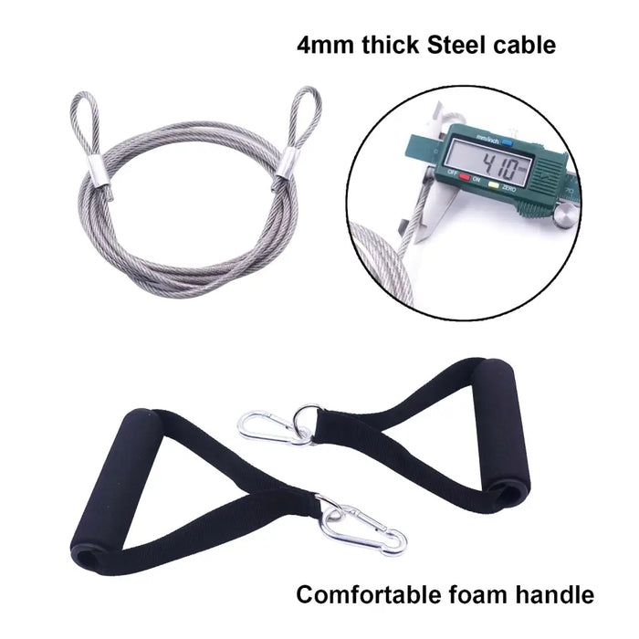 Home Shoulder Pulley With Steel Cable For Frozen Physical