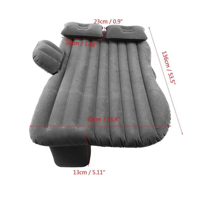 Vibe Geeks Inflatable Car Back Seat Portable Air Mattress