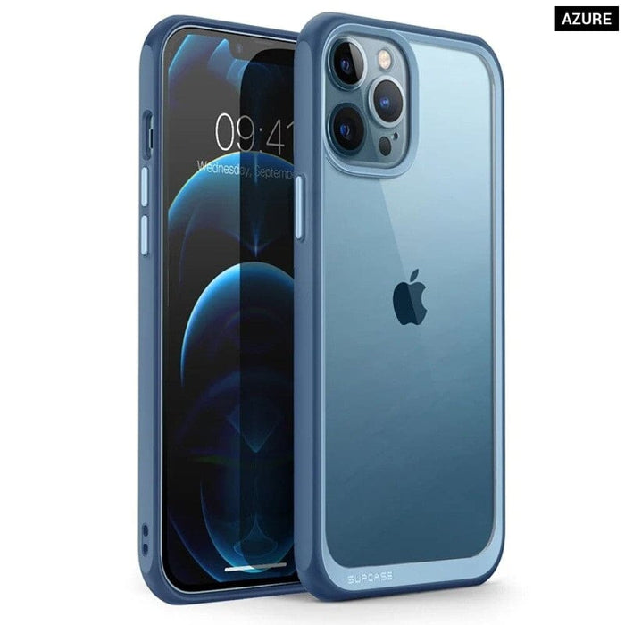 For iPhone 13 Pro Max 6.7 inch (2021 Release) Premium Hybrid Protective Bumper Clear Back Cover