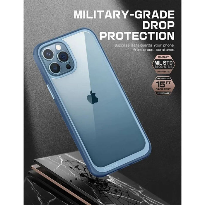 For iPhone 13 Pro Max 6.7 inch (2021 Release) Premium Hybrid Protective Bumper Clear Back Cover