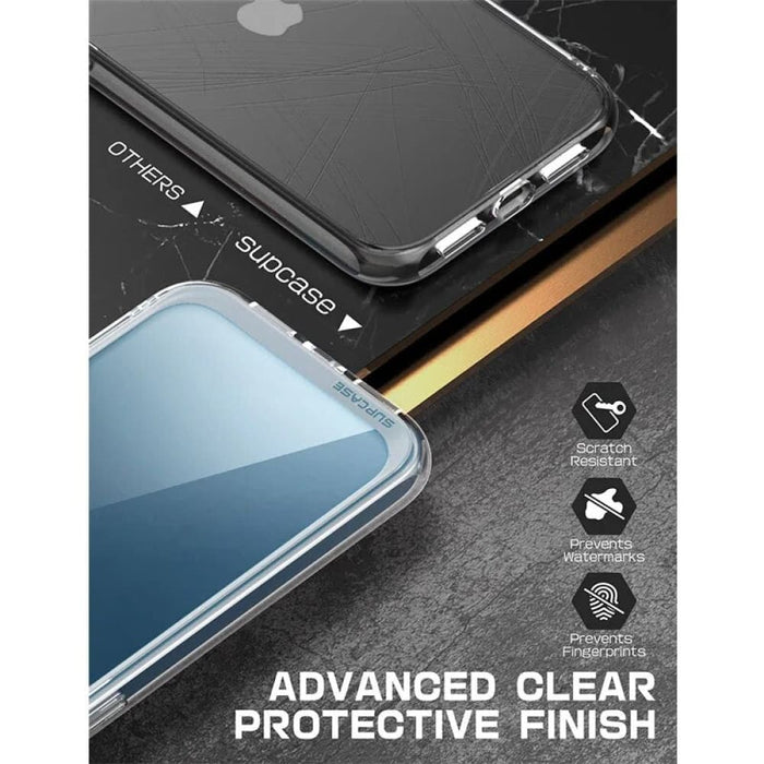 For iPhone 13 Pro Max 6.7 inch (2021 Release) Premium Hybrid Protective Bumper Clear Back Cover