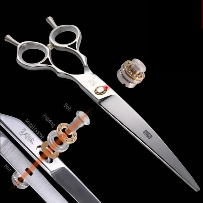 Japan 440c Professional Pet Grooming Shears Up&down Dogs