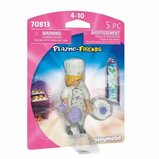 Jointed Figure Playmobil Playmo-friends 70813 Pastry Chef 5