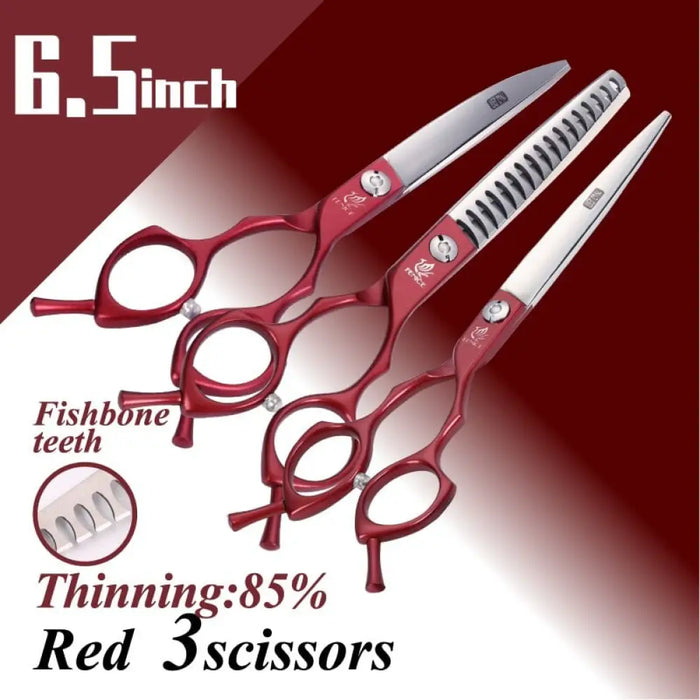 Jp440c 6.5 7 Inch Pet Grooming Scissors Set