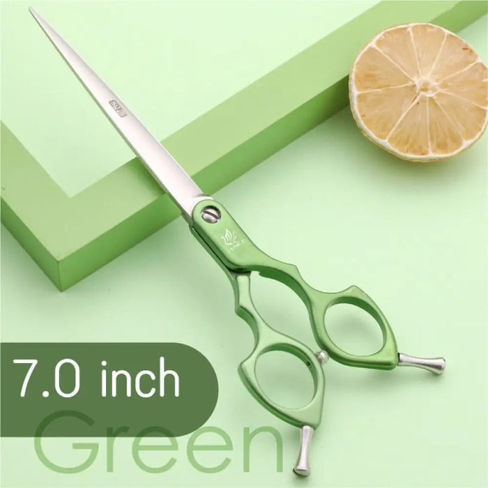 Jp440c Colourful 6.5 7.0 Inch Stainless Steel Pet Cutting