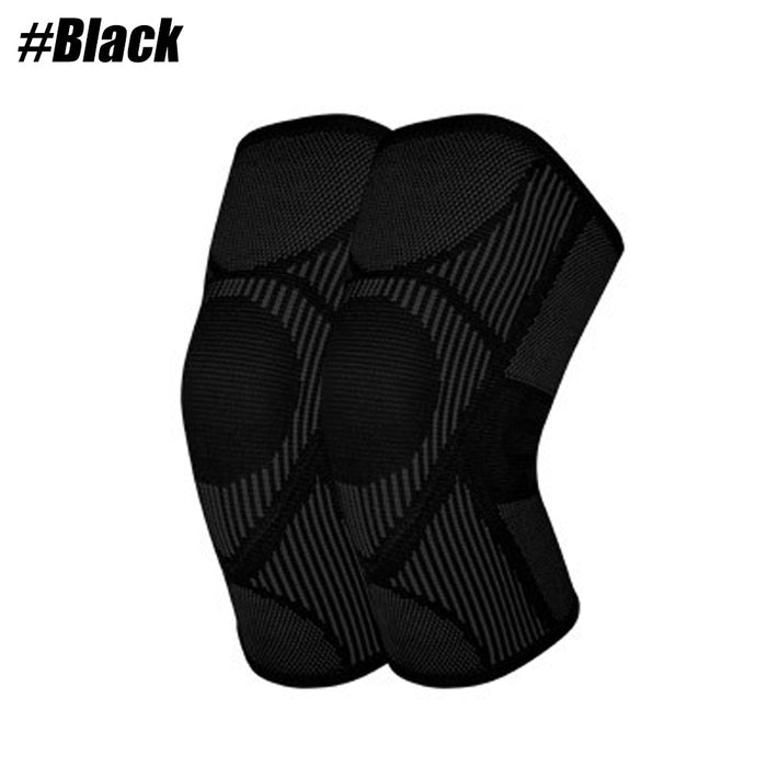 1 Pair Knitted Knee Compression Sleeves for Men Women Cycling Basketball Football