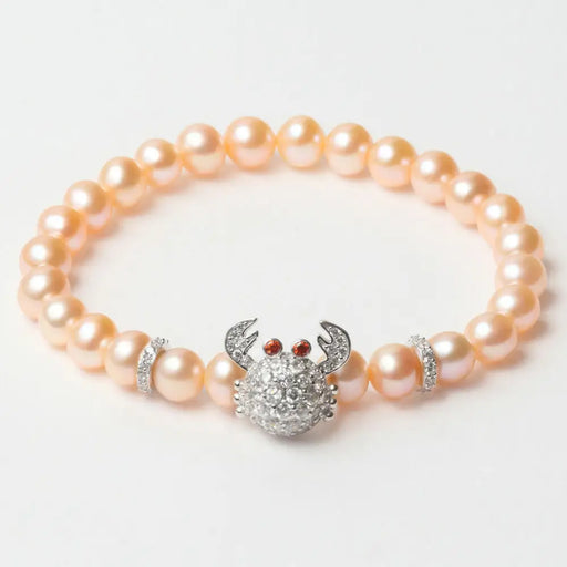 Ladies Bracelet Lancaster Jla-br-crab-1-pe Silver Orange