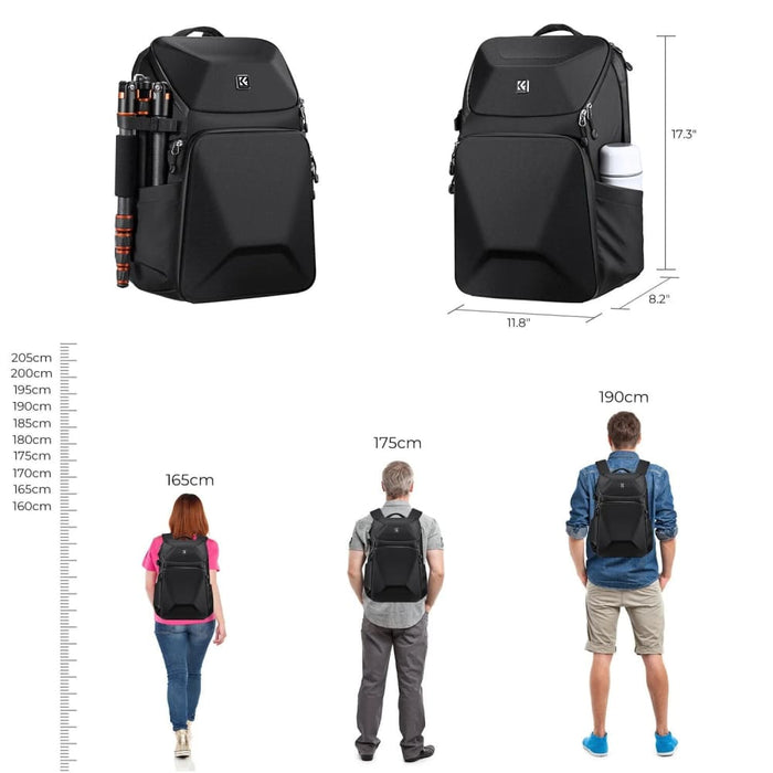 Large Capacity Camera Backpack Outdoor Travel Waterproof