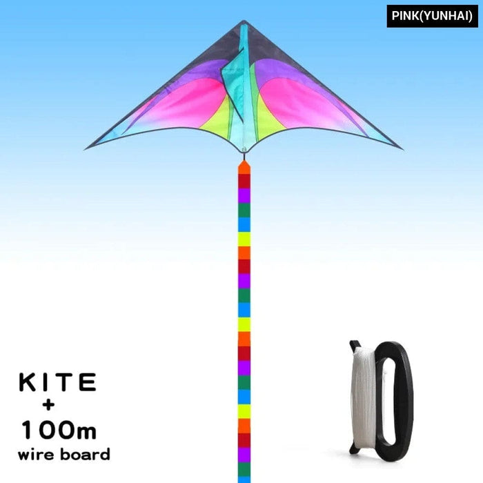 Large Delta Kites Flying For Adults Kites Outdoor Toys For Kids Kites Handle Include Nylon Ripstop Kite Factory