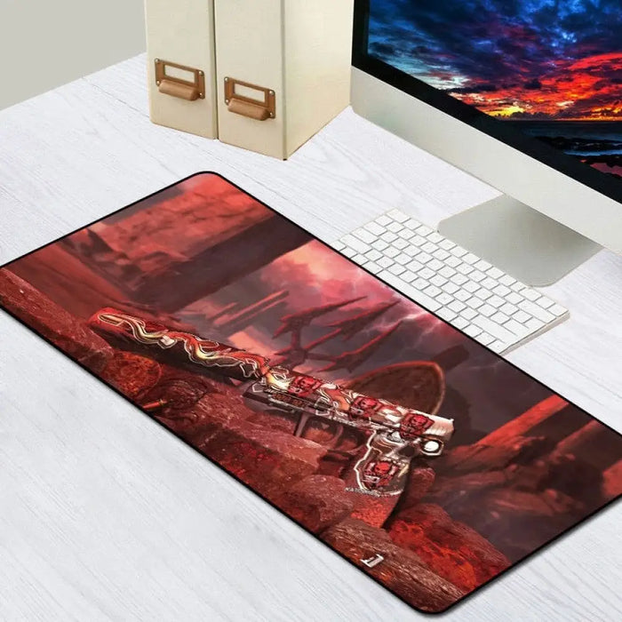 Large Locking Edge Gaming Keyboard Hyper Beast Mouse Pads