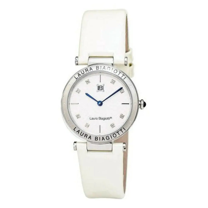 Laura Biagiotti Lb0012l-05 Ladies Quartz Watch Silver 30mm