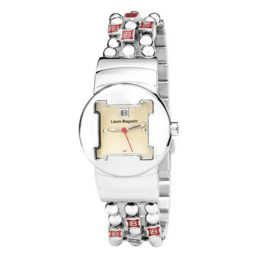 Laura Biagiotti Lb0049l-03m Ladies Quartz Watch Beige 28mm