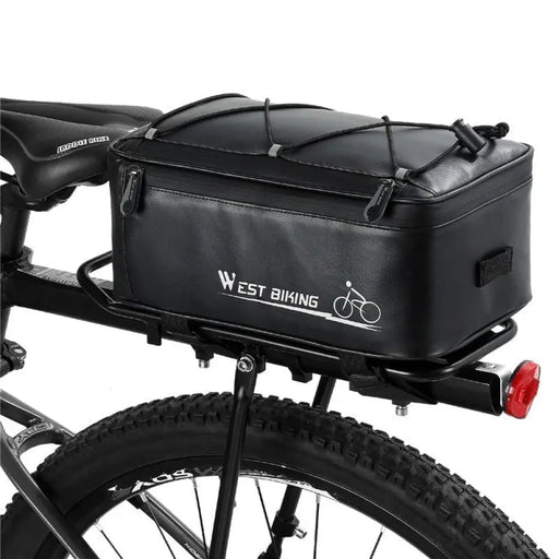 Layered Design 4l Reflective Bicycle Luggage Carrier Bag