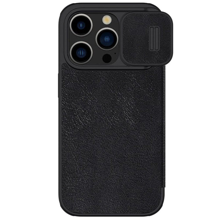 Leather Pocket Wallet Lens Protection Flip Cover for iPhone 15 /15 Pro