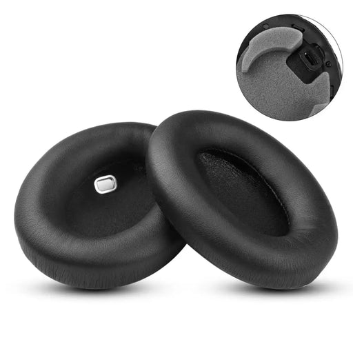 Leather Soft Sponge Ear Pads For Sony Wh-1000xm4 Headphones