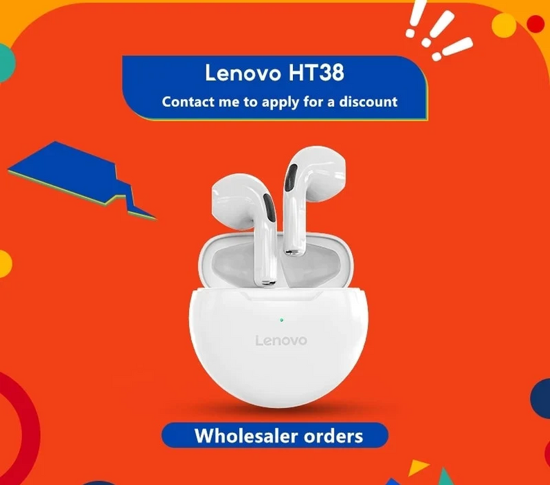 Lenovo Ht38 Bluetooth 5.0 Tws Earphone Wireless Headphones