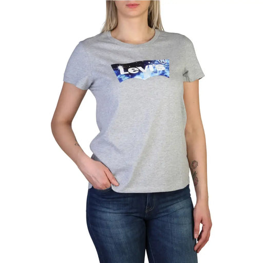 Levi’s 17369 2023 The T-shirts For Women Grey
