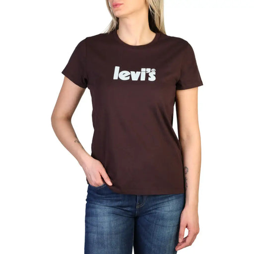 Levi’s 17369 2029 The T-shirts For Women Brown